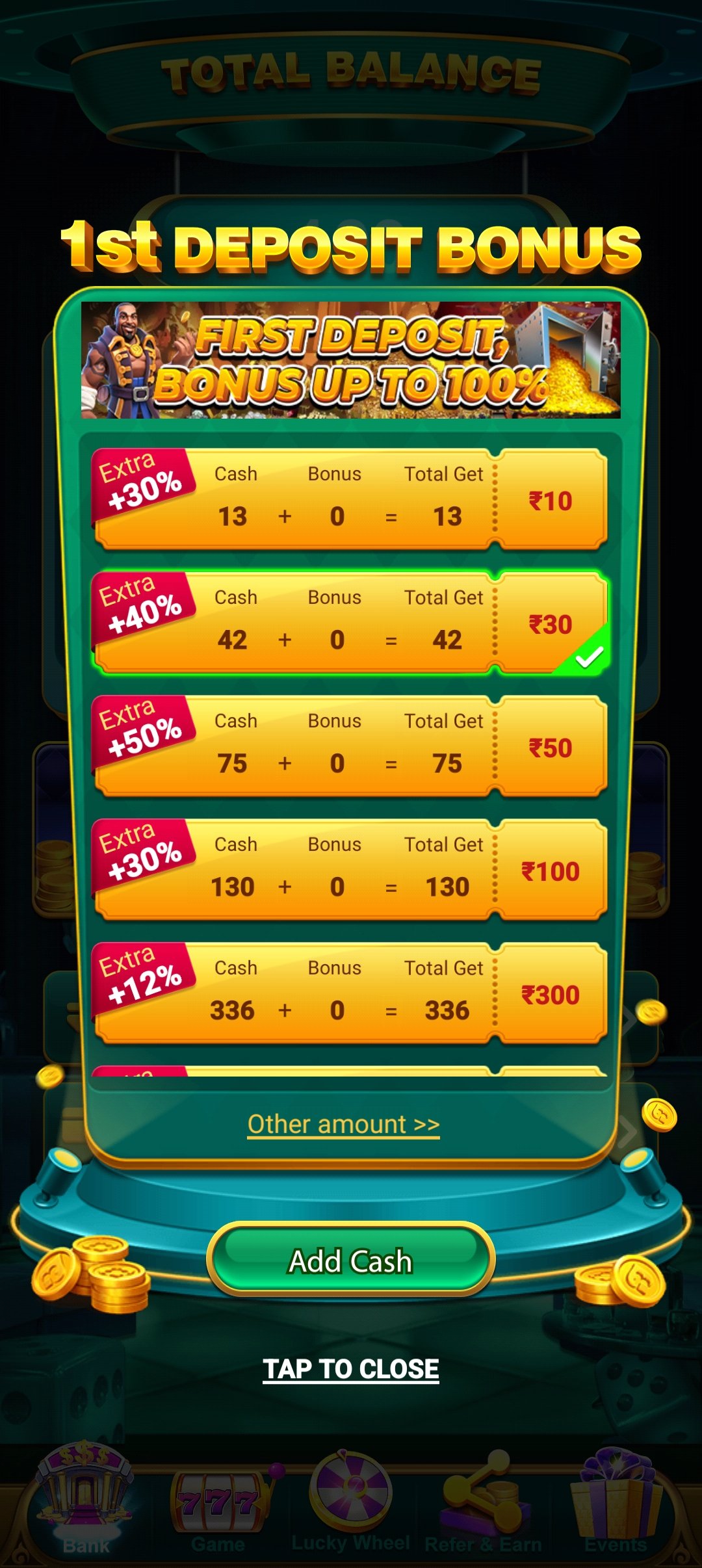 JaiHoArcade crash game screenshot