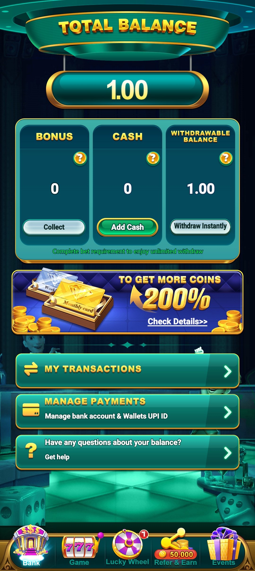 JaiHoArcade slot game screenshot